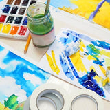 ARTIFY Artist Tape for Drafting Art, 1" *1 Pack White Masking Tape for Watercolor Painting Drafting Canvas Framing and All Paper Media,for Craft, ARTIFY art supplies