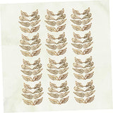 Abaodam 160 Pcs Unfinished Wooden Patches Round Wooden Discs DIY Unfinished Wood Unfinished Wood Patch Jewelry Mini Christmas Tree Topper Wooden Chip Abaodam