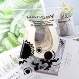 Honbay 24PCS Horseshoe Shaped Blank Unfinished Wood Discs Slices for DIY Crafts HONBAY