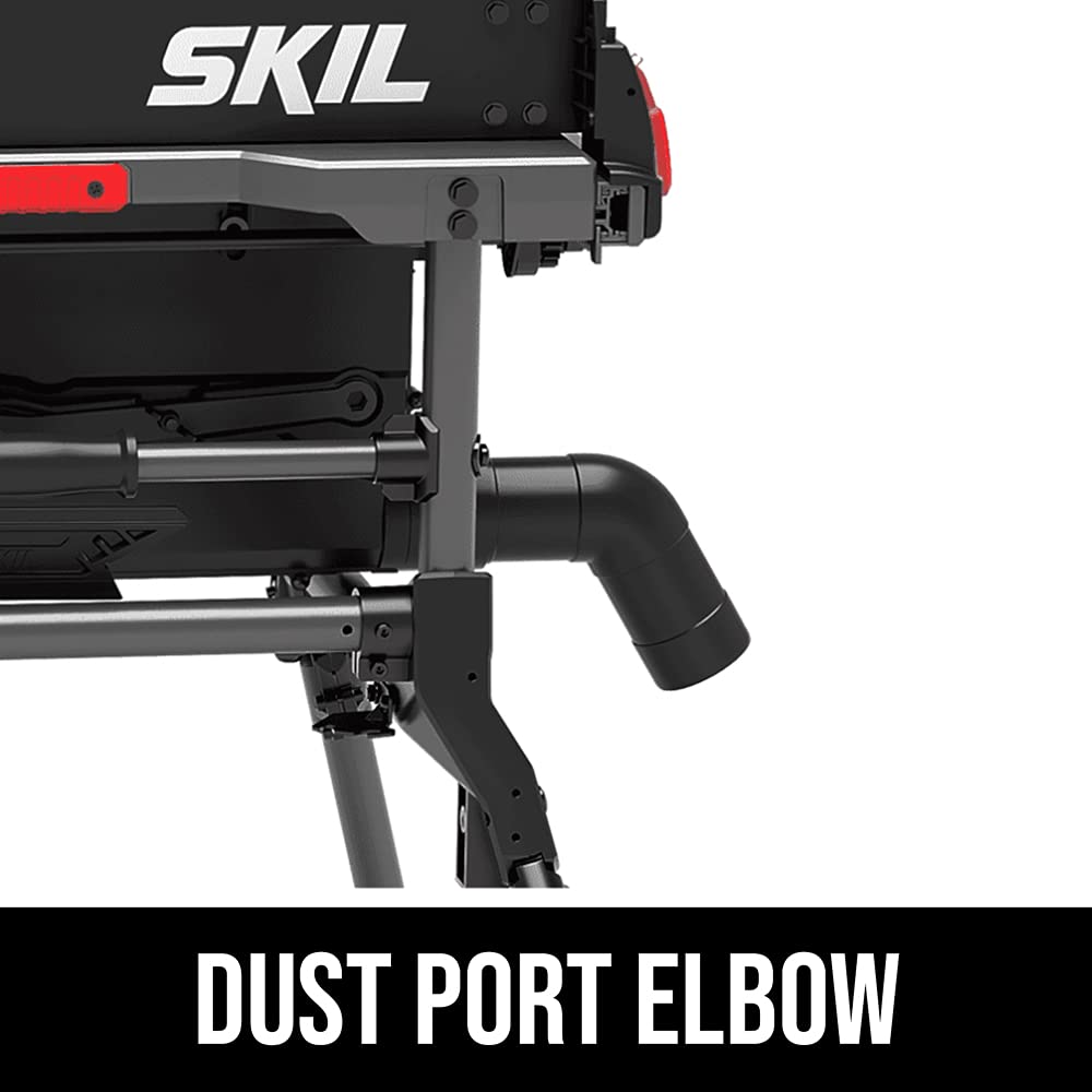 SKIL 15 Amp 10 Inch Portable Jobsite Table Saw with Folding Stand- TS6307-00 Skil