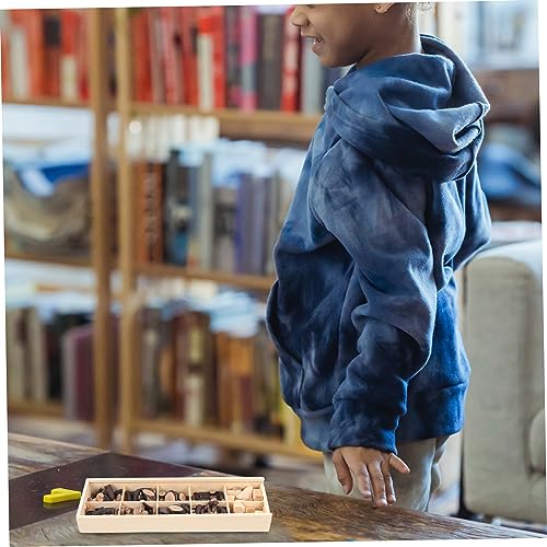 TEHAUX 1 Set Wood Chip Set Tree Bark Slices Wood Slice Wood Aquarium Ornament Unfinished Log Sticks Natural Wood Discs Wood Embellishment Mini Tools TEHAUX