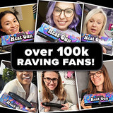 Craft Heat Gun for Crafts 2 Speed Small Heat Gun for Resin 300W Mini Hot Air Art Torch Tool for Polymer Clay Dryer Candle Making Shrink Wrapping HIPPIE CRAFTER