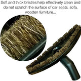 Replacement Vacuum Floor Brush Head with 32MM Connection & 1-3/8-Inch to 1-1/4-Inch Adapter | Works on Low Carpet & All Floors | Horse Hair Hardwood GHAMADE
