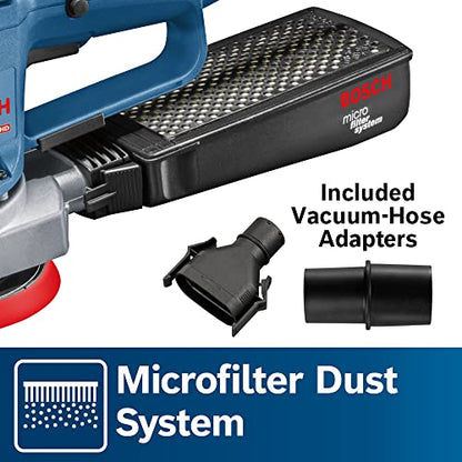 BOSCH GEX33-6N 6 In. Multi-Hole Random Orbit Sander/Polisher - WoodArtSupply