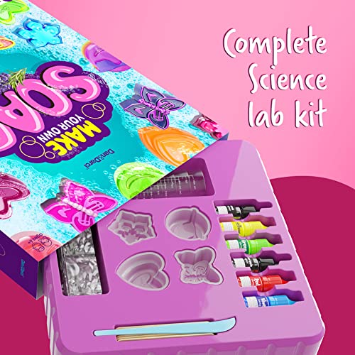 Dan&Darci Soap Making Kit for Kids - Crafts Science Toys - Birthday Gifts for Girls and Boys Age 6-12 Years Old Girl DIY - Best Educational Activity Dan&Darci