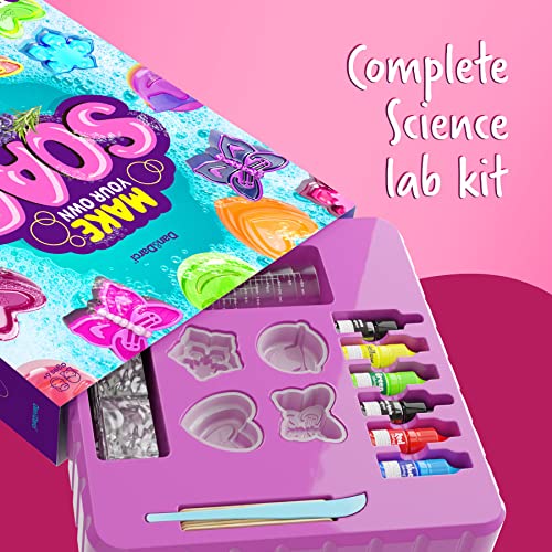 Dan&Darci Soap Making Kit for Kids - Crafts Science Toys - Birthday Gifts for Girls and Boys Age 6-12 Years Old Girl DIY - Best Educational Activity