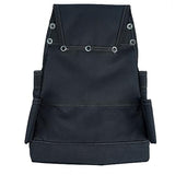 Zeluga 20-215 10 Pocket Extra Large Capacity Polyester Nail and Tool Pouch, Black Zeluga