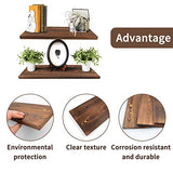 3Pack Unfinished Wood Rectangles Thick Heavy Carbonized Paulownia Wood Art Boards Blank Wooden Chipboard for Wall Shelf DIY Crafts Home Decorations KeaJuidy