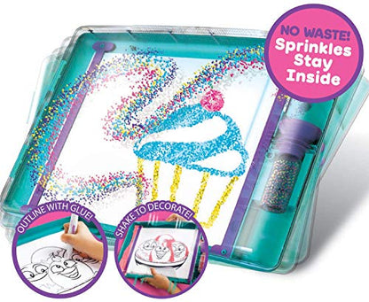 Crayola Sprinkle Art Shaker, Rainbow Arts and Crafts, Gifts for Girls & Boys, Ages 5, 6, 7, 8 - WoodArtSupply