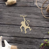 Hanging Monkey Wood Craft Unfinished Wooden Cutout Art DIY Wood Signs Inspirational Wall Plaque Retro Woodshop Garage Wall Decor for Home Bedroom Arupkeer