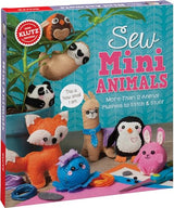Sew Mini Animals (Klutz Craft Kit) 8" Length x 1.5" Width x 9" Height Klutz