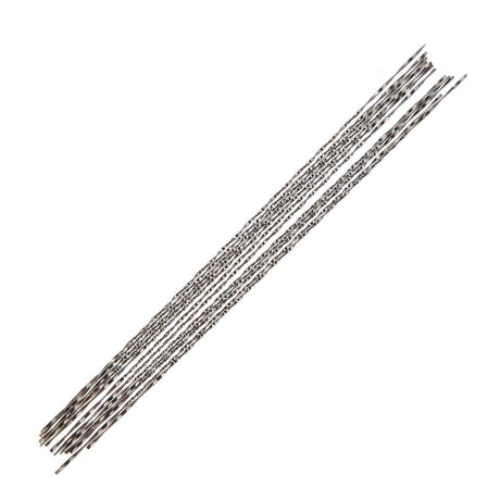 Jewelers Saw Blades Assortment,12 Pcs Scroll Saw Blades, with Spiral Teeth for Wood Metal Plastic Cutting Sawing Carve (#2) - WoodArtSupply