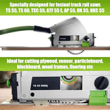 495377 Track Saw Blade for TS 55, TSC 55, TS 60, ATF 55 E, HK 55, HKC 55 festool Track Saw Plunge Cut Saw 160mm, 2.2mm, 20mm 48t ATB festool Track Jisculo