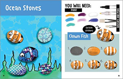 Scribble Stones Art Guide: Step by Step Painting Techniques and Tricks