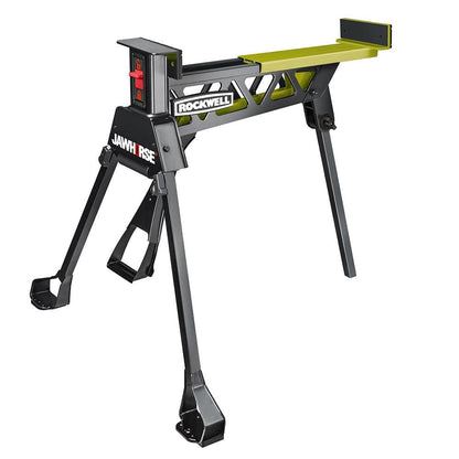 Rockwell JawHorse Portable Material Support Station – RK9003, Black and green - WoodArtSupply