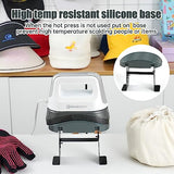 Goodcrafter Hat Press 6.3"x3.3" Hat Heat Press Machine for Caps,Curved,Ceramic-Coated Heat Plate, Easy Temperature Control with Safety Base & Goodcrafter