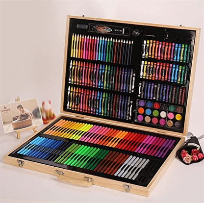 RMENST 251-Piece Art Set, Deluxe Professional Color Set, with Portable Case, Art Kit Gift Painting & Drawing Supplies Kit - WoodArtSupply