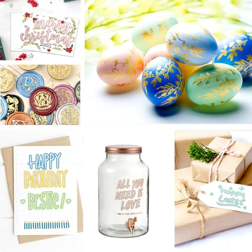 Double Line Outline Pens, 12 Colors Self-outline Metallic Markers, Shimmer Glitter Pens Set for Christmas Card Writing, Birthday Greeting, DIY Art Artugn