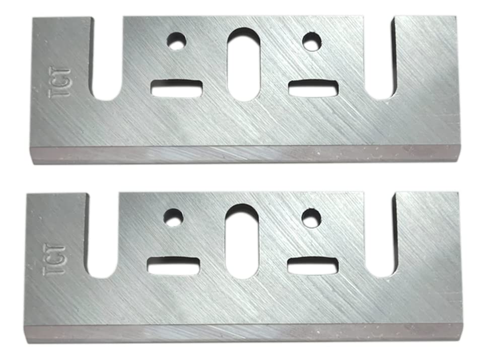 FOXBC 3-1/4 Inch 82mm TCT Carbide Planer Blades Replacement For Makita N1900B, KP0810, XPK01, DeWalt D26676, DW6655, DW680, Bosch 1594 PA1205, Ryobi FOXBC