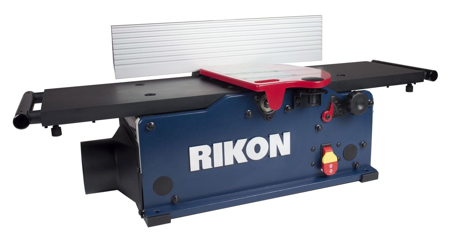 RIKON Power Tools 8" Benchtop Jointer with Helical Style carbide Cutter Head & SP Coated Aluminum Table. - WoodArtSupply