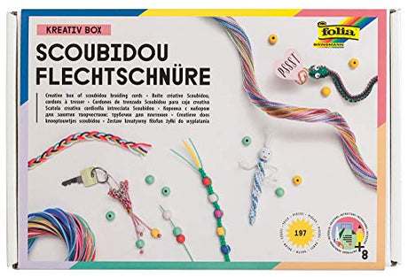 Scoubidous Bastelset 197 Teile Glorex