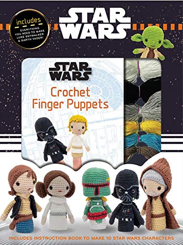 Star Wars Crochet Finger Puppets (Crochet Kits) - WoodArtSupply