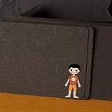 COHEALI 50pcs Wooden Boy Cutout Unfinished People Shaped Craft Sticks Blank Wooden Slices for DIY Projects COHEALI
