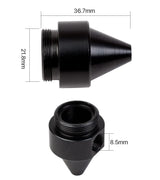 Cloudray Air Nozzle N03F for D20 FL38.1/D20 Lens CO2 Lens with Fitting for Laser Head CO2 Engraver(Standard Nozzle) Cloudray