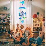Mity rain Wind Chimes Resin Molds Silicone Kit Bundle, Hummingbird Shape Wind Chimes Molds for Epoxy Resin, Jewelry Resin Casting Molds Wind Bell Mity rain