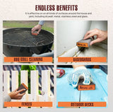 Afruxy Sanding Sponge Super High-Density Sandpaper Block, Coarse Fine Medium Grit Sanding Block, Reusable Dry Wet Sanding Blocks for Wood, Afruxy