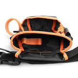 YOOFAN Tool Pouch - Tool Belt for Electrician Carpenter Construction Technician Gardening, Work Accessories for Men and Women, Orange YOOFAN