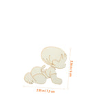 20pcs Baby Decoration Baby Wall Embellishments Unfinished Wood Cutouts Baby Shower Party Supplies First Birthday Party Decoration Baby Wood Sign SEWOART