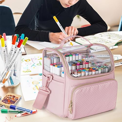 Pencil Marker Storage Bags, Large Capacity Marker Case