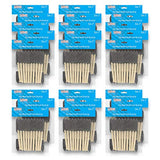 U.S. Art Supply 2 inch Foam Sponge Wood Handle Paint Brush Set (Full Case of 480 Brushes) - Lightweight, Durable and Great for Acrylics, Stains, U.S. Art Supply