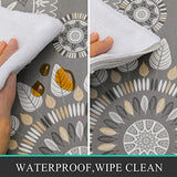 Pauwer Boho Kitchen Rugs Set of 2 Anti Fatigue Mats for Kitchen Floor Cushioned Kitchen Rugs and Mats Non Skid Waterproof Kitchen Runner Comfort Pauwer