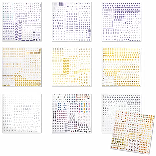 Craft-tastic — Nail Art — Over 3,000 Nail Stickers — Dinosaurs, Flowers, Butterflies, Geometric, Moon, Stars — for Ages 8+ Craft-tastic