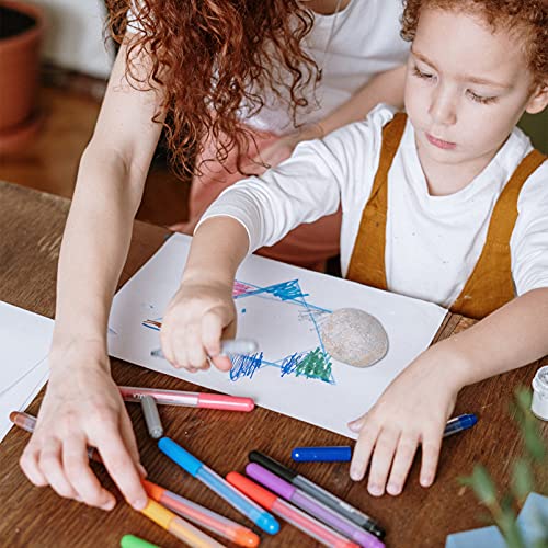 TEHAUX 10pcs Painting Pebbles Rock Painting for Kids Drawing Stones Pebble Painting Kit Mandala Stones Kit Flat River Rocks for Craft Bundle River TEHAUX