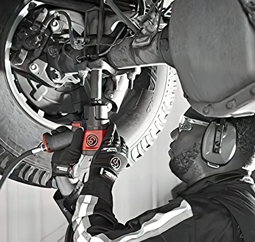 Chicago Pneumatic CP7748 1/2 Inch Air Impact Wrench, Red, Metal Chicago Pneumatic