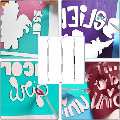 JTIEO Weeding Tools for Vinyl 26Pcs Craft Weeding Tools Kits Cricut Weeding Tool Set Scrapbooking Tools DIY Art Tools Precise Vinyl Weeding Tool Kit JTIEO