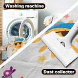 Round ABC Alphabet, Animals Educational Rug, Kids Area Rug, Washable Nursery Rug for Kids Bedroom, Non-Slip Play Mat Ultra Soft Non-Slip Carpet Fubullish