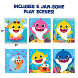 Baby Shark 3D Mosaic Stickers by Horizon Group USA, Decorate a Activity Book with Over 300 Foam Stickers, Create Your Own 3D Sticker Art, 3D Baby Shark