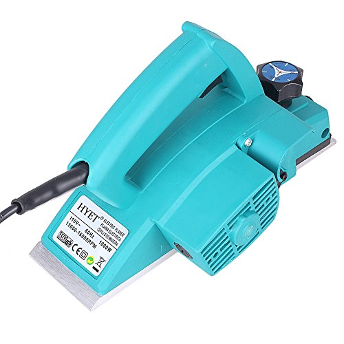 Mallofusa Electric Wood Planer Plane Power HandHeld Woodworking Tool, 3-1/4 Inch Mallofusa