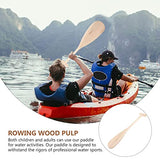 BESPORTBLE 21.5 inch Wooden Paddle, Unfinished Wooden Paddle Unfinished Solid Pine Wood Paddles for Nautical Craft Projects and DIY Home Decoration BESPORTBLE