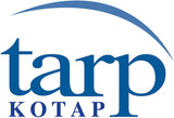 Kotap 12 x 20 Ft. Heavy-Duty Protection/Coverage Tarp, Superior Weave 8-mil, Multi-Use, Waterproof, White, (TRW-1220) Kotap