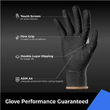 toolant A4 Cut Resistant Work Gloves with Grip, Ultra Thin Safety Glove for Fishing, Wood Carving, Gardening,1/3 Pairs,S-XL toolant