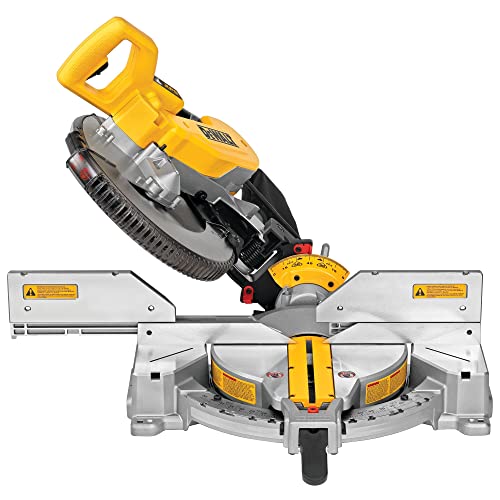 DEWALT Miter Saw, 12-Inch, Double Bevel, Compound, XPS Cutline, 15-Amp (DWS716XPS) - WoodArtSupply