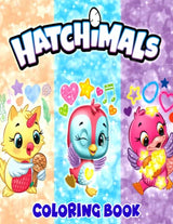 Hatch𝗶mals Coloring Book: 100+ Amazing Hatch𝗶mals Coloring Pages for Kids and Adults, Wonderful Drawings - All Characters WoodArtSupply