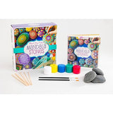 Paint Your Own Mandala Stones-This Complete Starter Kit includes all you need to create Stunning Hand-Made Pieces of Art Hinkler