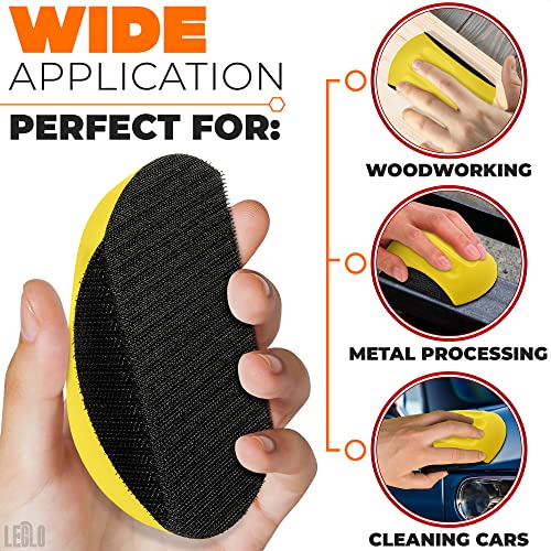 Hand Sanding Blocks Auto Body - Mouse Sandpaper Woodworking Hand Tools - Hook and Loop Hand Sanding Pad Block Furniture Sander Hand Tool - Automotive LEGLO