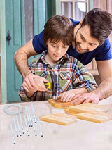 60 Pieces Wind Chime Tubes Parts Supplies String Metal for Crafts DIY Windchime Kits for Adults Kids Arts and Crafts perfsign